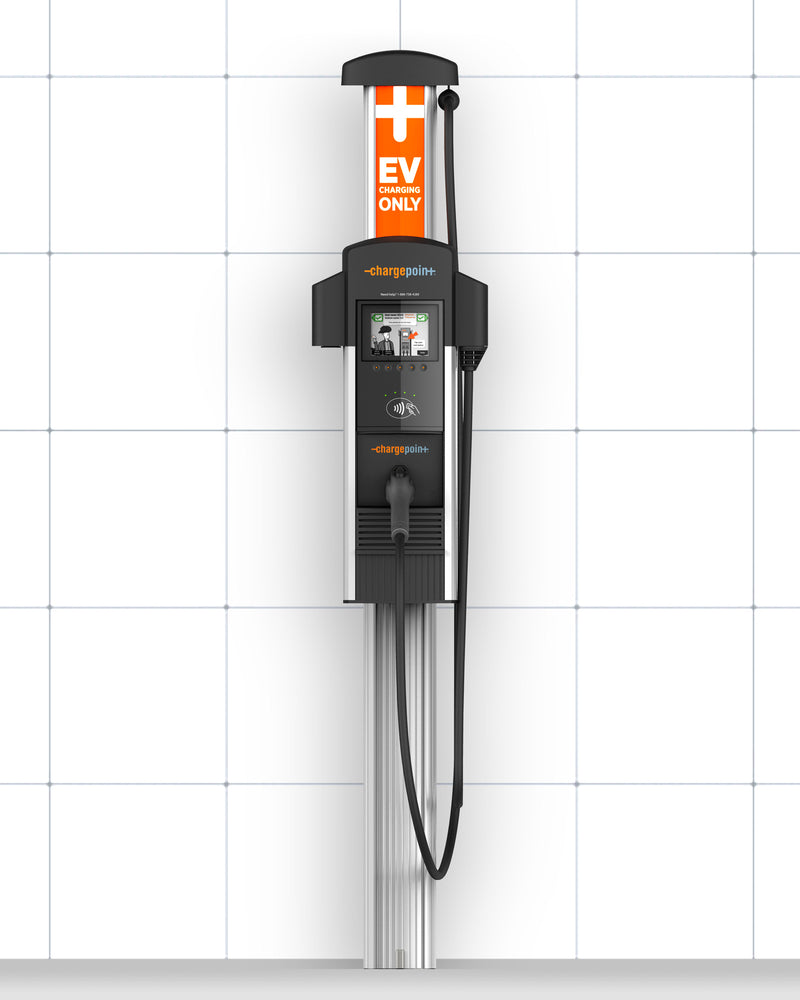 ChargePoint CT4013 Level 2 EV Charger - Single Output, Wall Mount