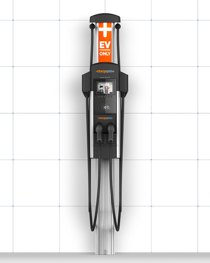 ChargePoint CT4023 Level 2 EV Charger - Dual Output, Wall Mount