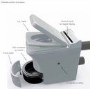 Cinderella Incinerating Toilet - COMFORT