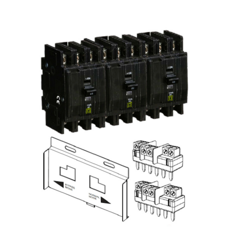 Schneider - Conext XW Breaker Kit 3Phase 208V for PDP