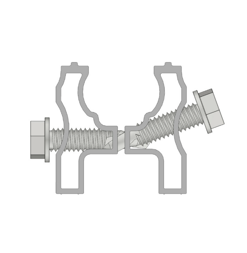 Schletter - Solo Splice Kit, Rail Connector